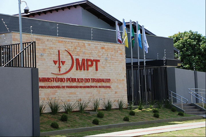 Sede do Ministério Público do Trabalho em Dourados (Imagem: Dourados Informa)