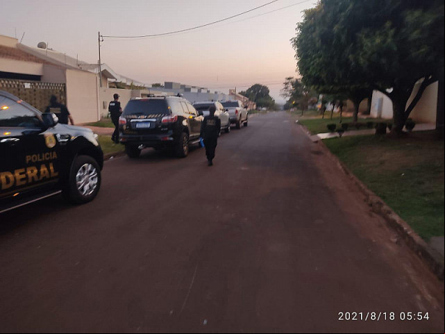 Polícia Federal cumpre mandados em Dourados e Ponta Porã (Imagem: Polícia Federal)